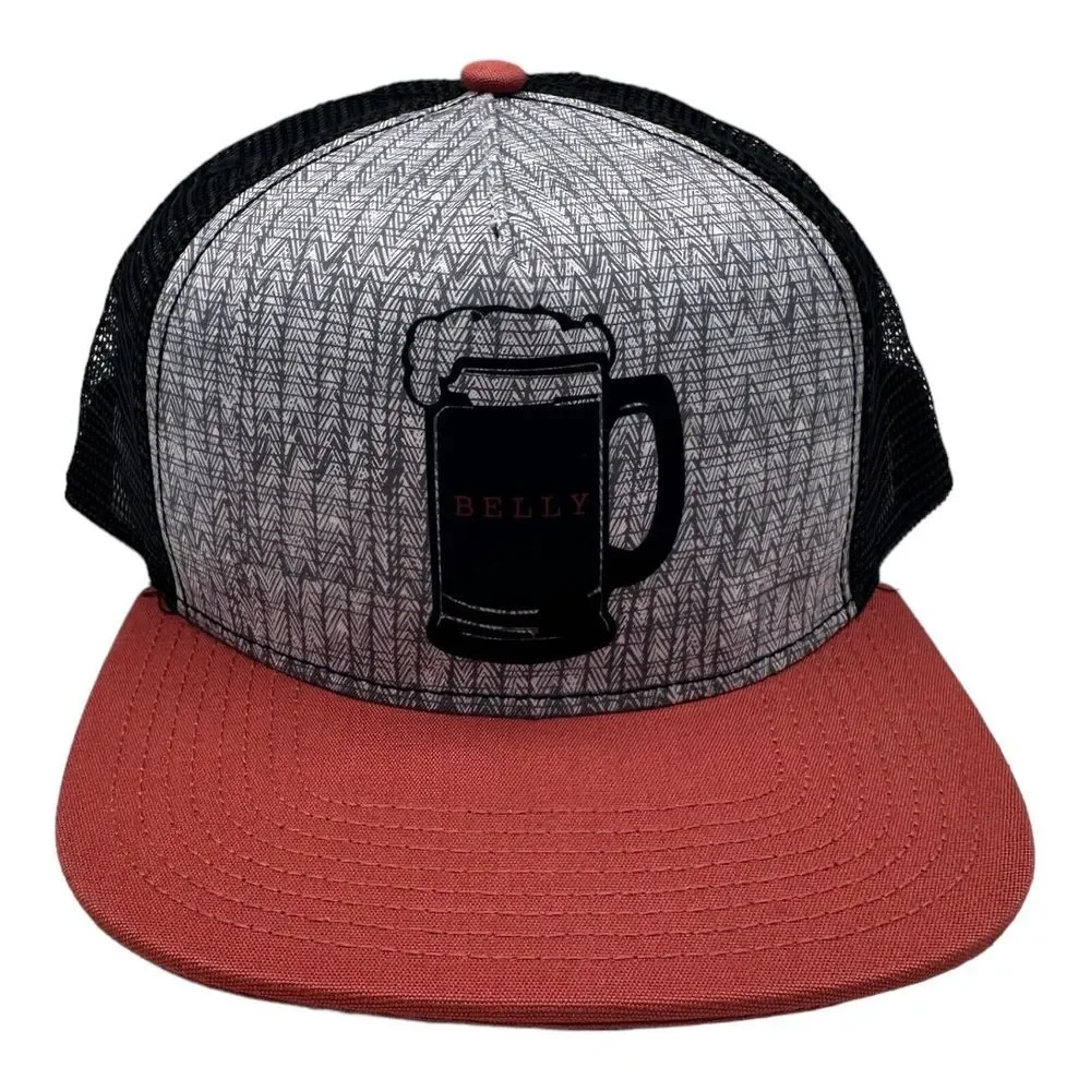 NWT Prana Beer Belly Journeyman Snapback Mesh Trucker‎ Hat Cap Unisex